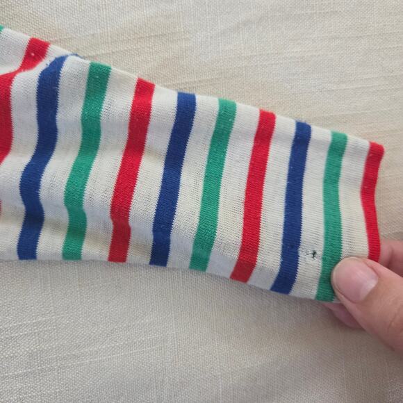 Vintage Multicolored Striped Long Sleeve 6-9 months - Picture 5 of 6